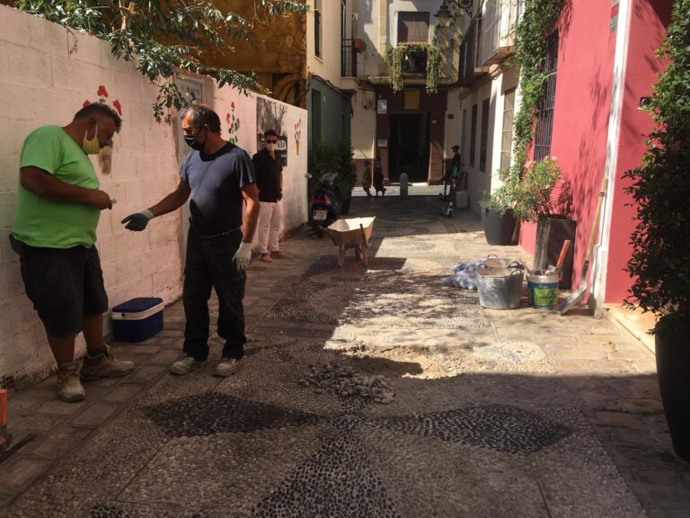 Reparación de calle Cabello